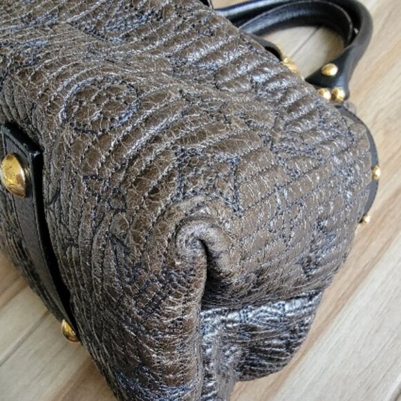 Louis Vuitton Motard  Bike Leather Fall/Winter Collection Black Leather Handbag - Picture 12 of 14